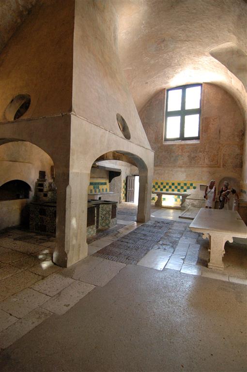 enorme keuken klooster San Lorenzo