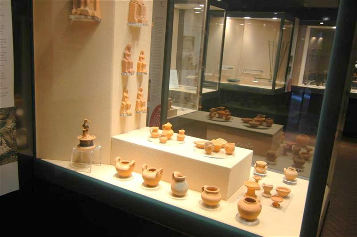 Musea antieke opgravingen in Roccagloriosa