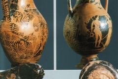 vasen van de historische opgravingen in Roccagloriosa