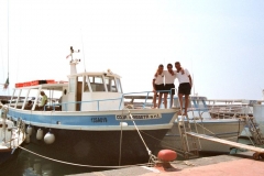 De bemanning van de AZZURRA