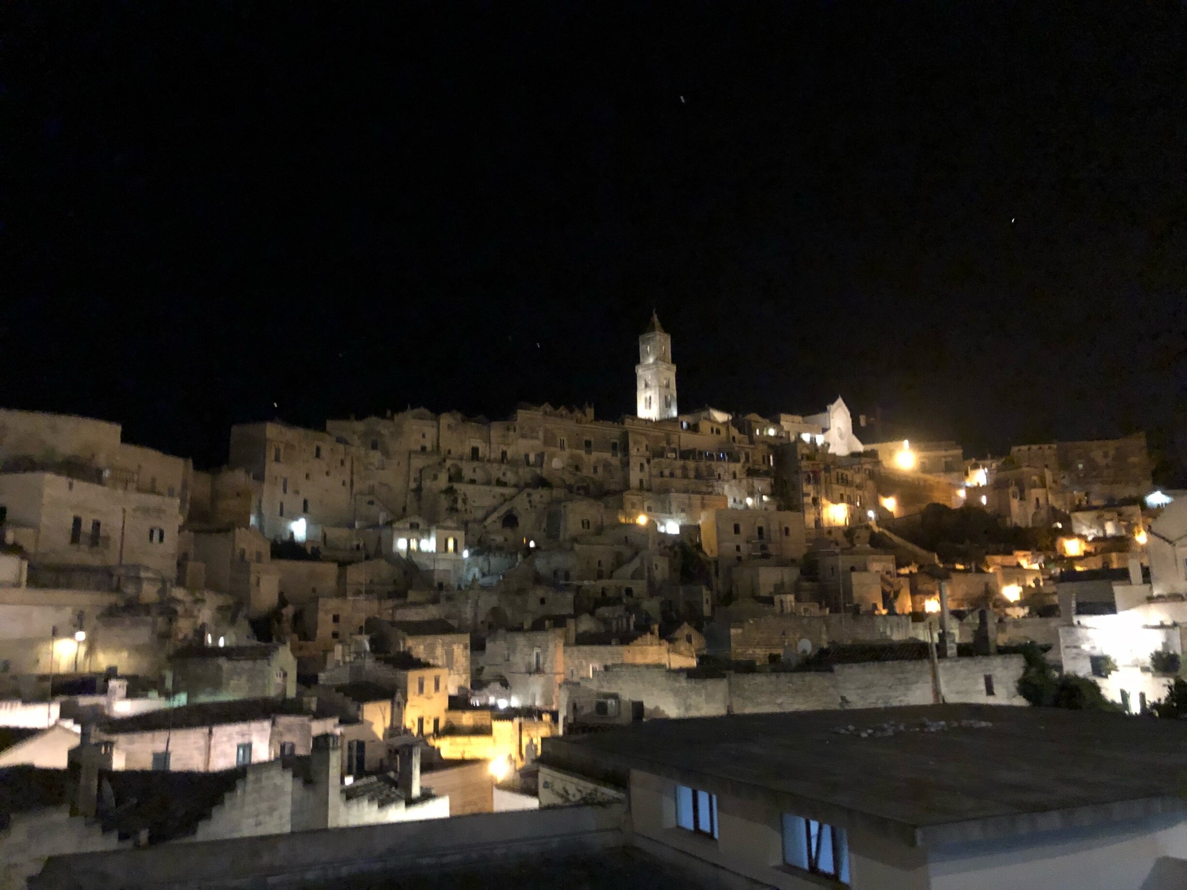 Matera by night.